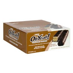 ISS Research - Oh Yeah! Protein Wafer - 9 Bars per Box (38g each) - Chocolate Peanut Butter