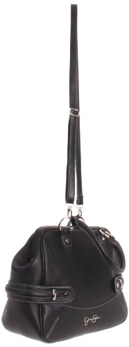 Jessica Simpson Honor Roll JS4452-MPBLK Satchel,Black,One Size