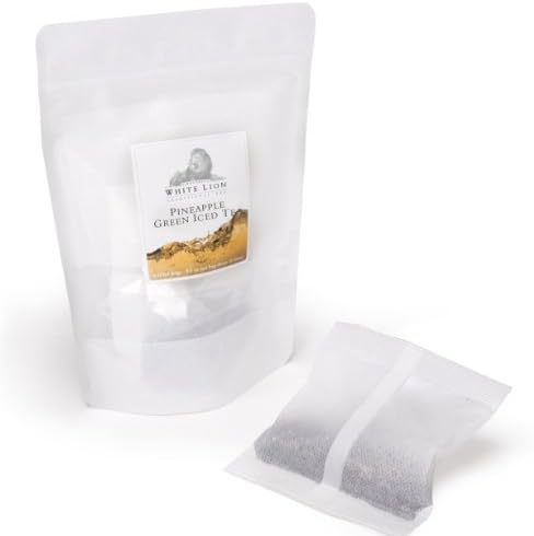 Pineapple Green Iced Tea by White Lion Tea (6 - 0.5oz Filter Bags)