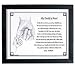 Personalized My Daddy or Grandpa's 8x10 Hand Print