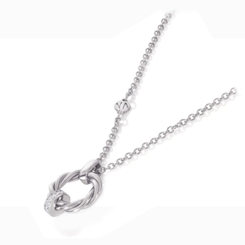 Nomination Damen-Halskette Eternity Stahl Silber 925 025020/001 Preisvergleich