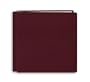 Pioneer 12 Inch by 12 Inch Postbound Leather Family Treasures Memory Book, Burgundy