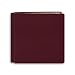 Pioneer 12 Inch by 12 Inch Postbound Leather Family Treasures Memory Book, Burgundy