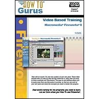 Fireworks 8 Video Tutorial Training. 9 Hours in 105 Video Lessons on 1 DVD-ROM