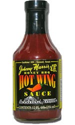 Johnny Harris Honey Barbecue Hot Wing Sauce - 12oz