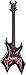 B.C. Rich Metal Master Warlock - Black with Red