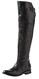 DV by Dolce Vita Leroux Over the Knee Leather Riding Boot,8 B(M) US,Black Leather