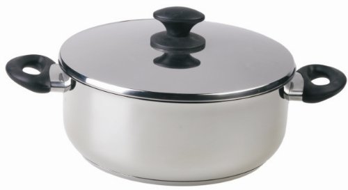 Chef's Supperior 10 Quart Dutch Oven Stainless Steel with Steel Lid