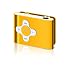 Sweex MP303 2GB Clipz MP3 Player - Gold