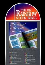 The KJV Rainbow Study Bible- Illustrated Reference Edition - IMITATION LEATHER