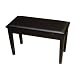 Cameron & Sons CS-10 EBHP Traditional Piano Bench With Music Storage, Padded Top (High Gloss Black)