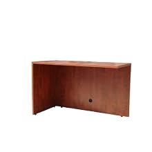 Boss 42 W by 24 D Reception Return Shell, Cherry