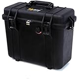 Pelican 1430 NF Black Top Loader Case with No Foam