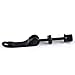 Ostart Black Bike Bicycle Quick Release Seatpost Seat Clamp Front Hub Skewer