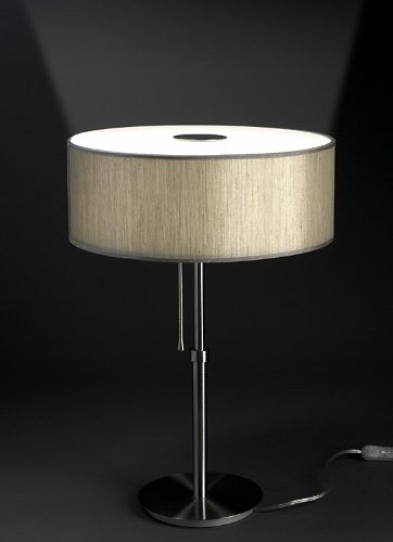 Directional Lighting Source Satin Nickel Table Lamp - HP013933 Directional Lighting Source Satin Nickel Table Lamp - HP013933