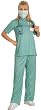 Scrubs Female Surgeon Costume