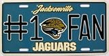 Jacksonville Jaguars #1 Fan NFL Football License Plate Plates Tag Tags auto vehicle car front
