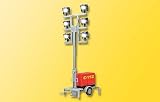 Viessmann 5144 - H0 Leuchtgiraffe 'Feuerwehr' auf Anh&auml;nger mit LEDs