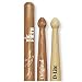 Vic Firth SDD Corpsmaster Dennis DeLucia Signature Hickory Wood Tip Marching Drumsticks