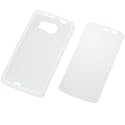 ELECOM SoftBank AQUOS PHONE THE PREMIUM 009SH用 (液晶保護フィルム付) シリコンケース クリア PS-SH09SCCR