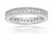 1.55 ct. TW Round Diamond Eternity Wedding Band in Filigree Accent 14k