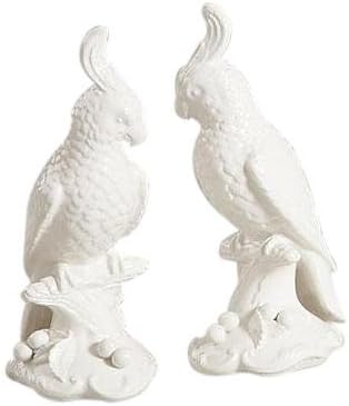 Chelsea House 380767 Cockatoos - White Pair Figurine