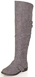 Fashion Designer Fashion Ladies BUCKLE BOOTS size 8
