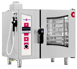 Gas Combi Oven-Natural Gas Cleveland Convotherm OGS-6.10 Gas-Fired Combi Oven Steamer Images