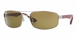 Ray-Ban Sunglasses Rb3445 106 Gunmetal Crystal Brown
