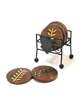 Leaf- Set of 8 Coasters