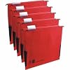 5 Star H�ngetaschen rot f�r DIN A4 Natronkarton (RC) 230 g/qm Inh.5