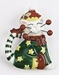 Whimsiclay Kandy Kain Cat Pin