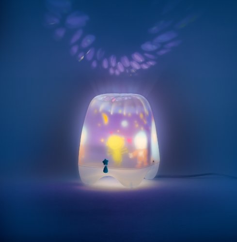 Karussell Lampe, blau, Kosmos animierte Lichtprojektion 