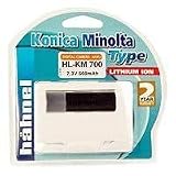 HÄHNEL INDUSTRIES LTD HAEHNEL HL-KM700 3,7V 660mAh Li-Ion Akku fuer Dimage X50 X60
