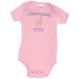 Attitude Pie Boutique Baby Holiday Christmas CHANUKAH CUTIE Girl Onesie 3-12M
