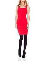 Rare London Vestido Cocktail Double Strap Con (Rojo)