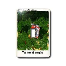 Londons Times Funny Society Cartoons - Two Cans Of Paradise - Light Switch Covers - single toggle switch