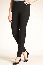 Cotton Rich Flat Front Stretch Treggings [T57-4943-S]
