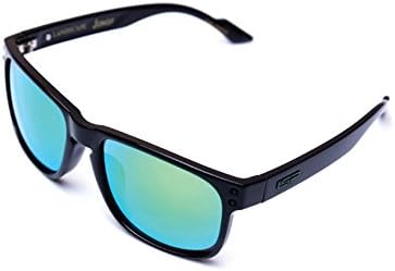 Landscape Mens Jungf Wayferer Black Frame/Green Lenz 55mm Polarized Sunglasses