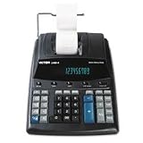 12-Digit Printing Calc.,2-Color Print,8x12-1/4x3-1/4,BK, Sold as 1 each