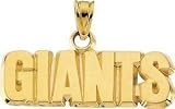 14K Gold New York Giants Pendant Football Necklace Nfl