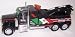 Jada Toys 1/32 Scale Diecast Road Rigz Peterbilt Model 379 Tow Truck with Mexican Fla...
