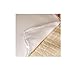 QuickZip Crib Extra Zip-On Sheet (SecureFit Wraparound Base Not Included) - Faster, Safer, Easier Baby Crib Sheets - White 100% Cotton - Fits All Standard Crib Mattresses
