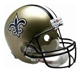 Sporting Goods : Riddell New Orleans Saints NFL Deluxe Replica Full Size Helmet