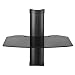 OmniMount Tria 1 B - 1 Shelf Wall Furniture (Black/Dark Glass)