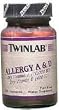 Allergy A & D 10000 mg/400 mg by Twinlab 100 Capsules