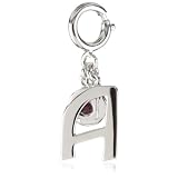 ELLE Jewelry Charms A Initial Sterling Silver