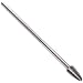 PFERD Tree Carbide Bur, Long-Length, Uncoated (Bright) Finish, Single Cut, Radius End