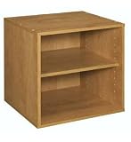 ClosetMaid 921100 Qubemates Cube Laminate Organizer with Shelf, Alder