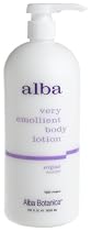 Alba Botanica Very Emollient Body Lotion, Unscented, 32-Ounce Bottle
From Alba Botanica
